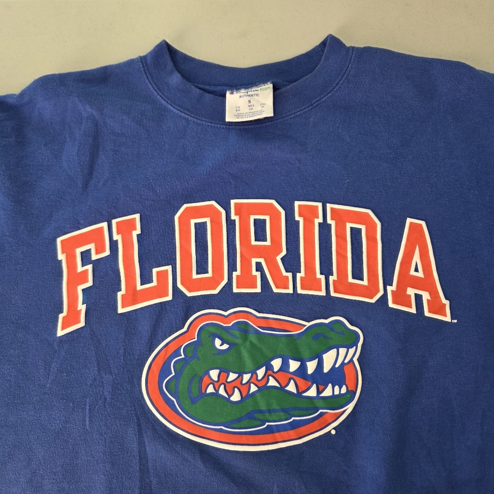 Champion Mens Florida Gators Graphic Crewneck Sweatshirt College Vintage Style - Picture 4 of 9